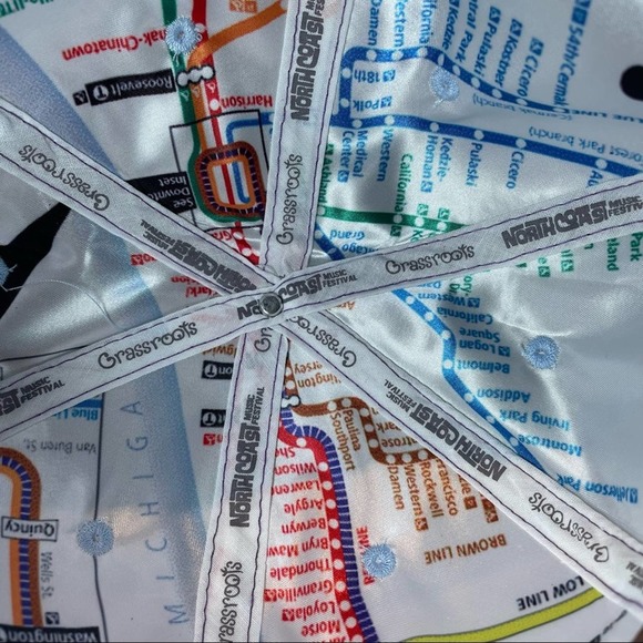 RARE NORTH COAT CHICAGO LIMITED EDITION GRASSROOTS 420 FESTIVAL FITTED HAT - 7.5 - Picture 9 of 12